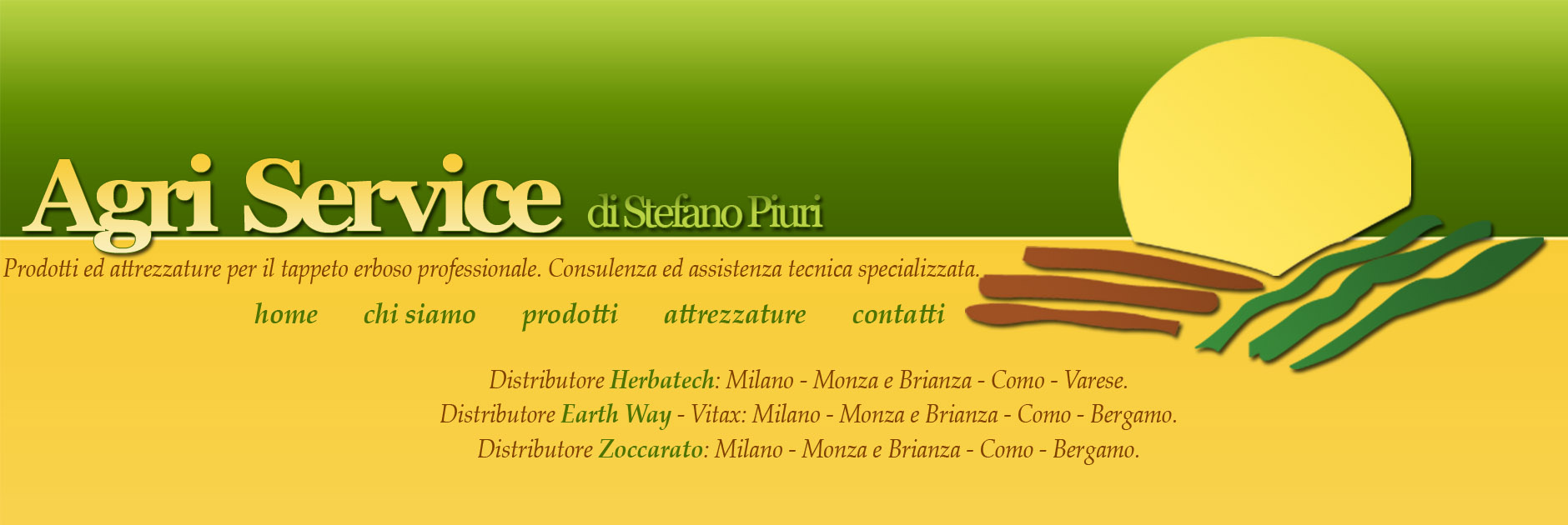 Prodotti ed attrezzature per il tappeto erboso professionale. Consulenza ed assistenza tecnica specializzata.